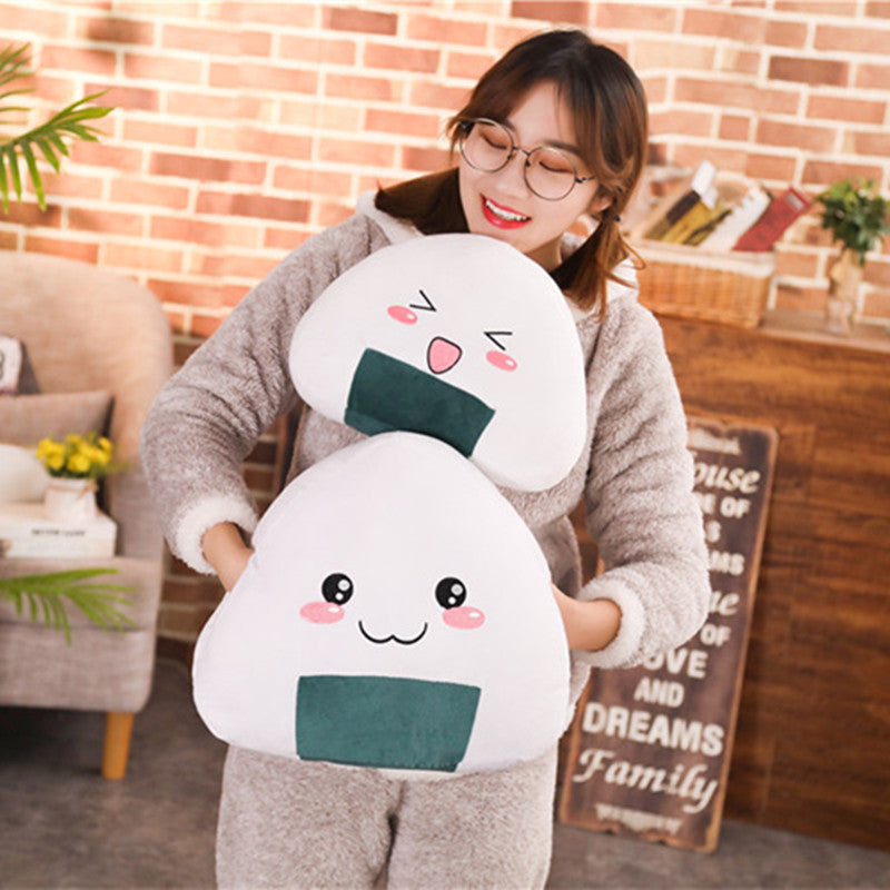 Cartoon Anime Rice Ball Plush Toy