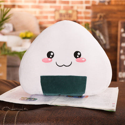Cartoon Anime Rice Ball Plush Toy