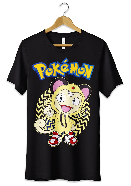 T-Shirt Maglietta Meowth Pokémon Anime